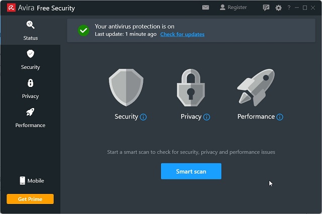 6. Avira Free Security Phần mềm diệt virus miễn phí tốt nhất cho Windows 11 (2022)
